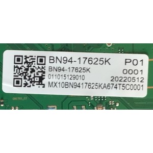 MAIN PARA SMART TV SAMSUNG / NUMERO DE PARTE BN94-17625K / BN41-03014D / BN9417625K / 17625K / BN97-19680Q / PANEL CY-TB050HMAV1H / DISPLAY BN96-52426A / BN9652426A / T500QVN04.5 / MODELO QN50Q80BAFXZA AA01